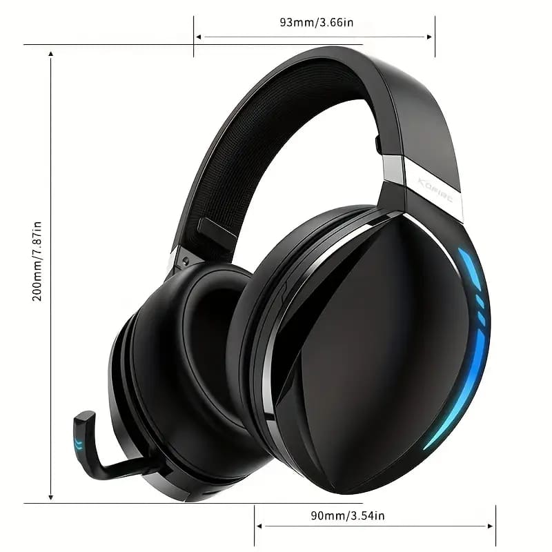 Wireless Gaming Headset with Noise Cancellation